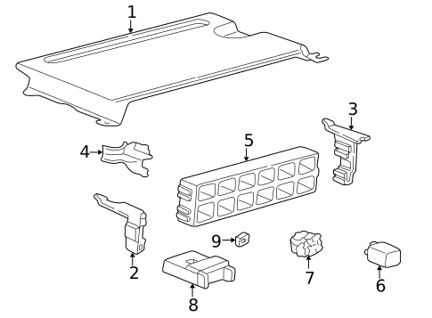Fuse & Relay for 2005 Porsche 911 #5