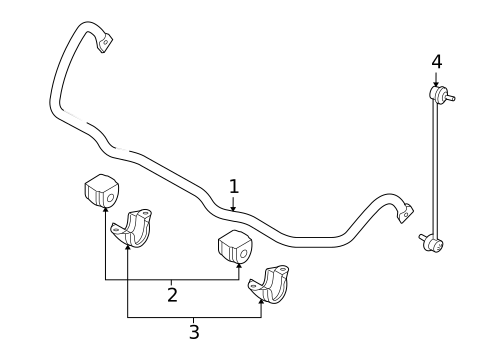 Stabilizer Bar & Components for 2010 BMW 535i #4