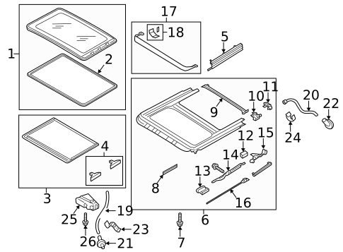 Sunroof for 2022 Volkswagen Passat #0