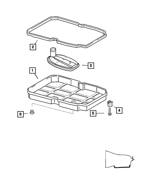 Valve Body for 2005 Dodge Magnum #1