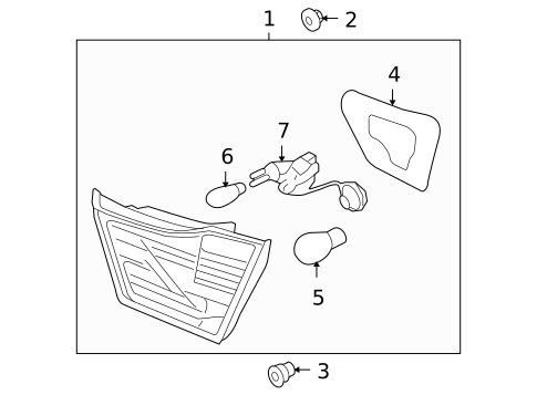 Bulbs - Chassis for 2010 Kia Optima #5