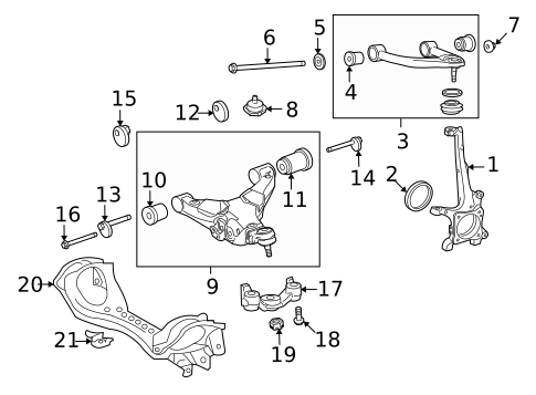 Suspension Components for 2011 Toyota Land Cruiser #0