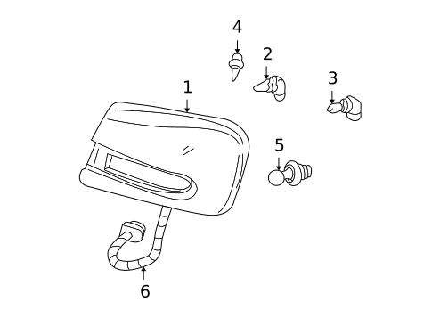 Headlamp Components for 2019 Chevrolet Silverado 1500 #30