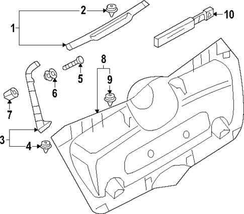 Interior Trim for 2020 Mini Cooper #0