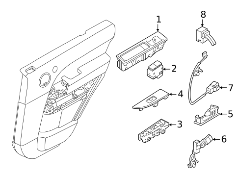 Rear Door for 2022 Land Rover Range Rover #4