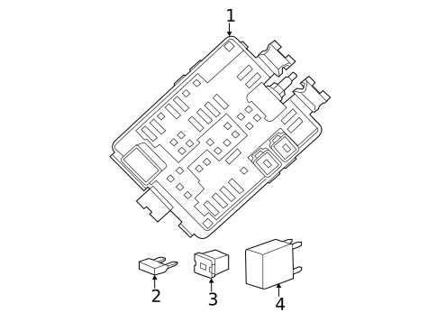 Fuse & Relay for 2017 Chevrolet SS #2