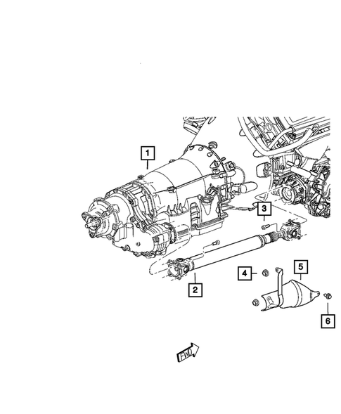 Drive Shaft for 2020 Dodge Charger #1