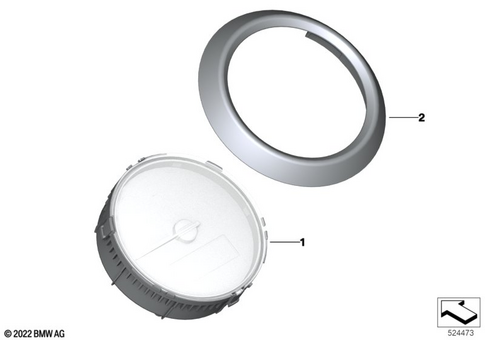 Instrument Cluster for 2025 BMW-Motorrad R 18 Roctane #0