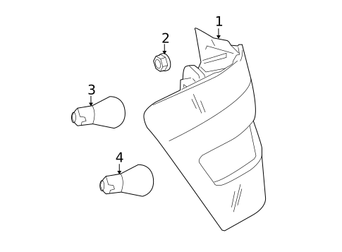 BULBS - CHASSIS for 2020 Mercedes-Benz GLC63 AMG #0