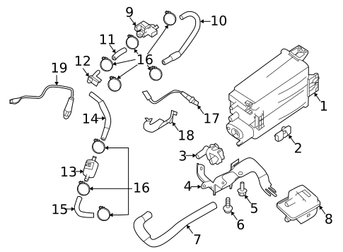 Emission Components for 2023 Nissan TITAN #13