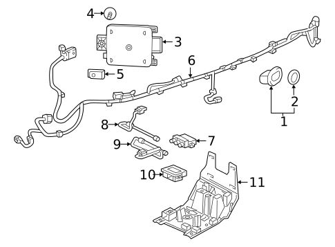 Electrical Components for 2022 Chevrolet Blazer #0