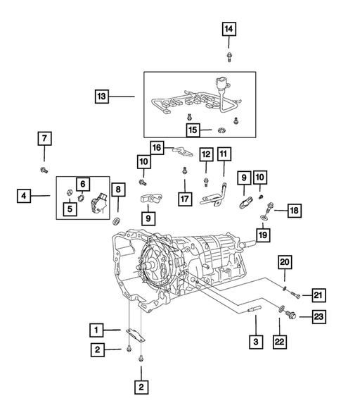 Case, Extension, Oil Pan, and Indicator (Dipstick) for 2019 Fiat 124 Spider #0