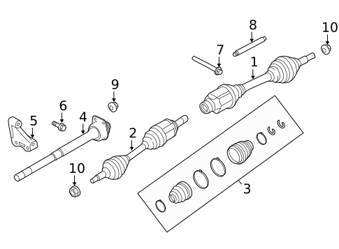 Alternator for 2013 Ford Explorer #2
