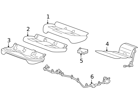 Rear Seat for 2022 Chevrolet Bolt EUV #2