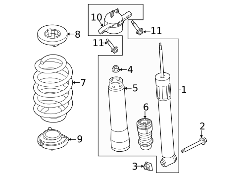Suspension, Springs & Related Components for 2022 Ford Bronco Sport #0