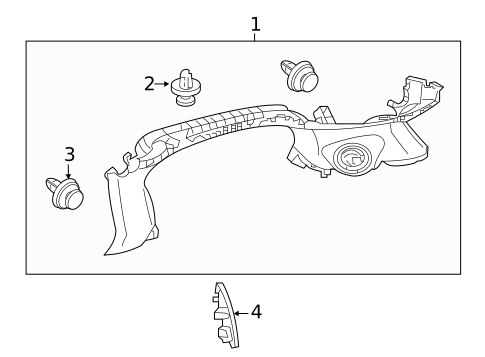 Interior Trim - Quarter Panels for 2014 Acura TSX #1