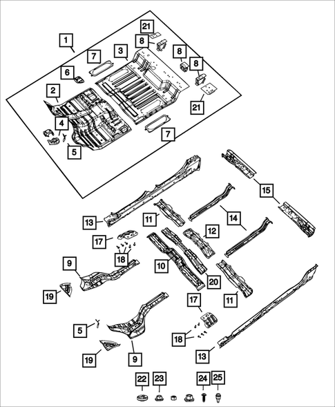 Floor Pans for 2023 Ram 1500 #0