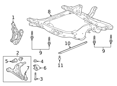 Suspension Components for 2018 GMC Terrain #1