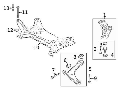 Suspension, Springs & Related Components for 2021 Ford Transit-250 #1