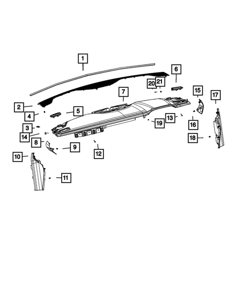 Instrument Panel for 2024 Jeep Grand Cherokee #5