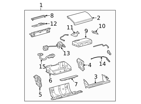 Navigation System Components for 2011 Lexus CT200h #0