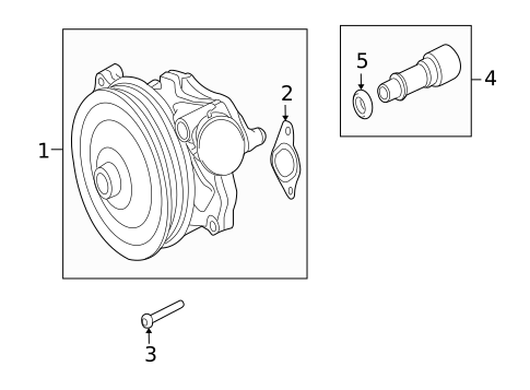 Water Pump for 2013 Jaguar XFR #0