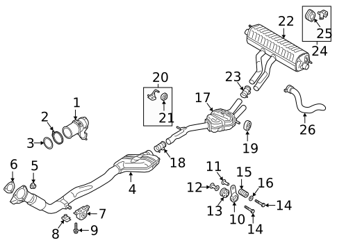 Exhaust Manifold for 2023 Audi Q7 #0