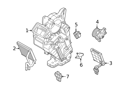 Switches, Solenoids & Actuators for 2024 Lincoln Aviator #0