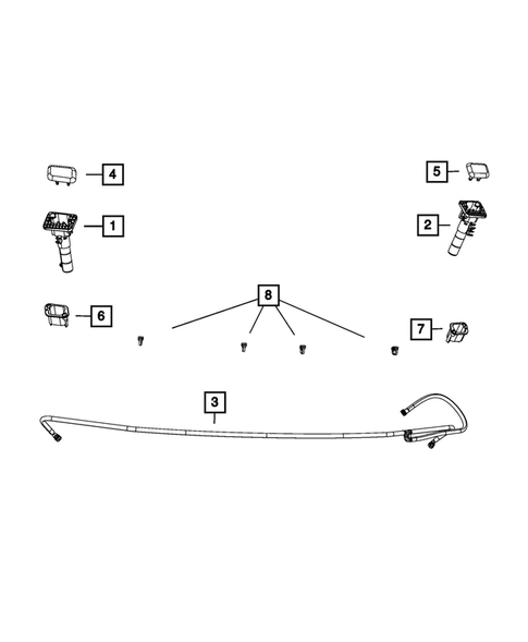 Wiper and Washer System for 2012 Jeep Grand Cherokee #3
