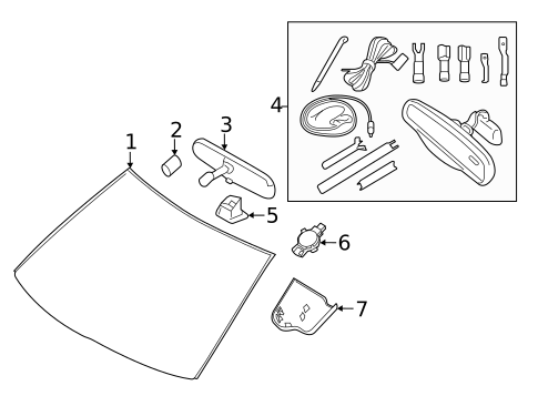 Wipers for 2012 Ford Edge #2