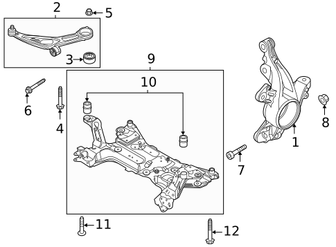 Suspension Components for 2025 Ford Bronco Sport #1