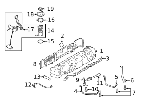 Fuel Storage for 2021 Ford Transit-250 #0