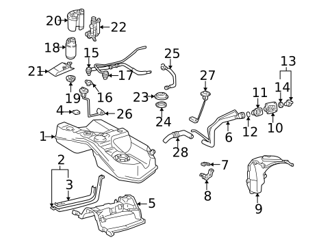 Senders for 2003 Lexus GS300 #0
