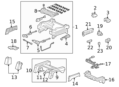 Tracks & Components for 2010 Honda Ridgeline #0