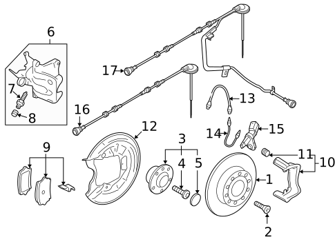 Anti-Lock Brakes for 2011 Volkswagen GTI #1