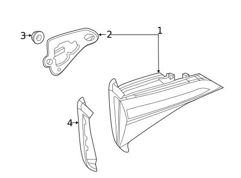 Tail Lamps for 2019 Volkswagen Jetta #1