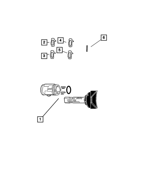 Steering Column and Intermediate Shaft for 2008 Chrysler Sebring #1