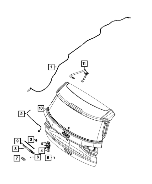 Wiper and Washer System for 2021 Jeep Compass #2