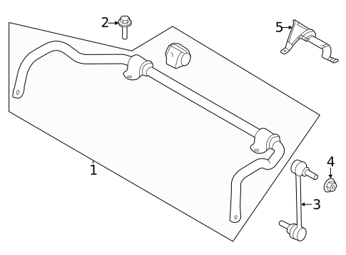 Stabilizer Bar & Components for 2020 Land Rover Defender 90 #1