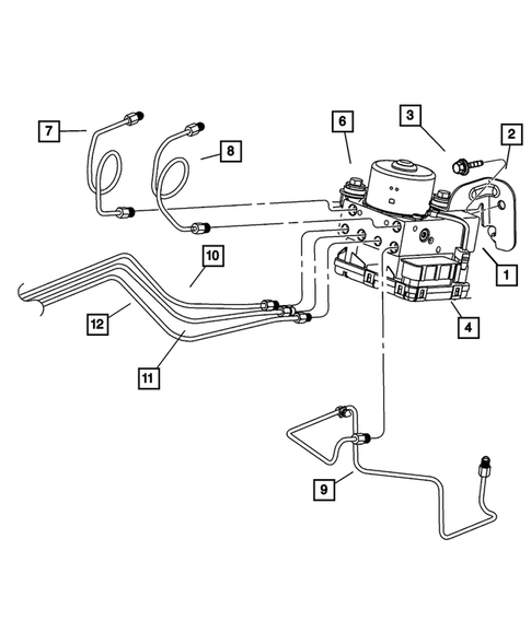 Brake Master Cylinder for 2003 Chrysler PT Cruiser #0
