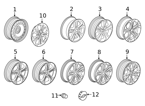 Wheels for 2018 Chevrolet Cruze #1