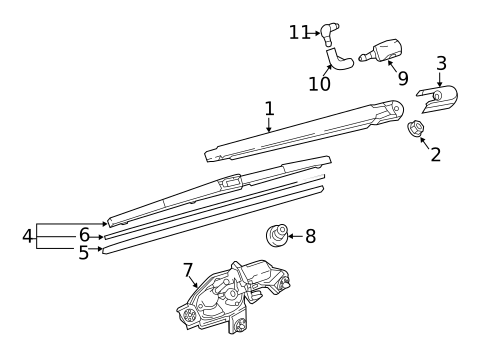 Wipers for 2018 Mazda CX-9 #1