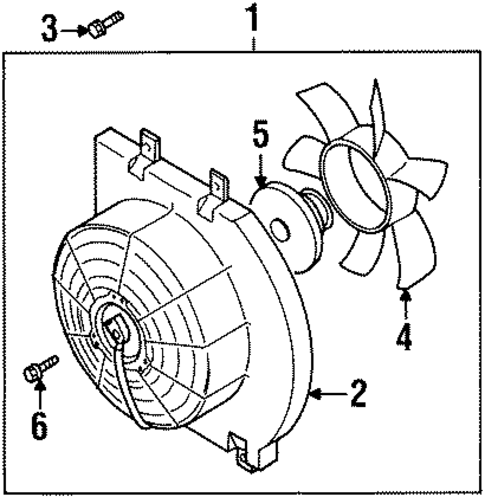 Condenser, Compressor & Lines for 2004 Isuzu Axiom #1