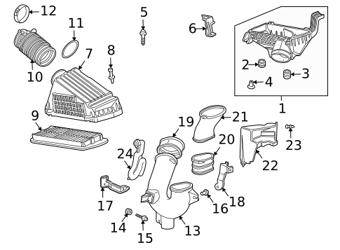 Electrical Components for 2005 Honda Accord #7