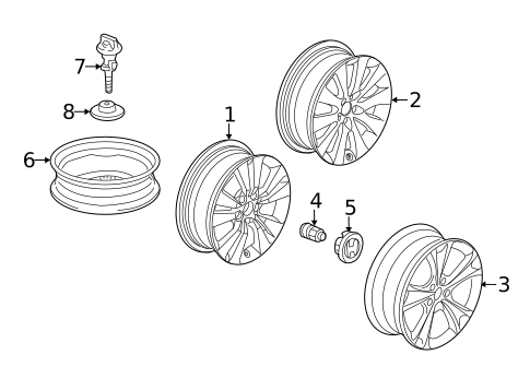Wheels for 2010 Honda Accord #1