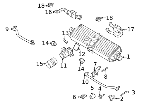 Intercooler for 2023 Porsche 911 #1