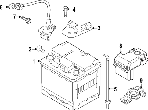 Battery for 2025 Kia Niro #1
