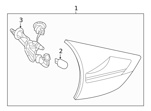 Bulbs - Chassis for 2017 Nissan Rogue #1