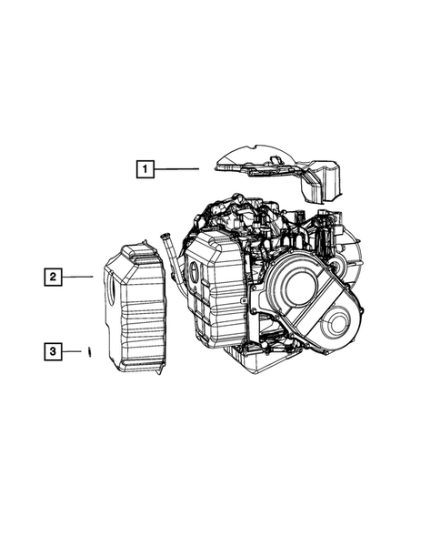 Mounting and Skid Plate for 2012 Dodge Grand Caravan #1