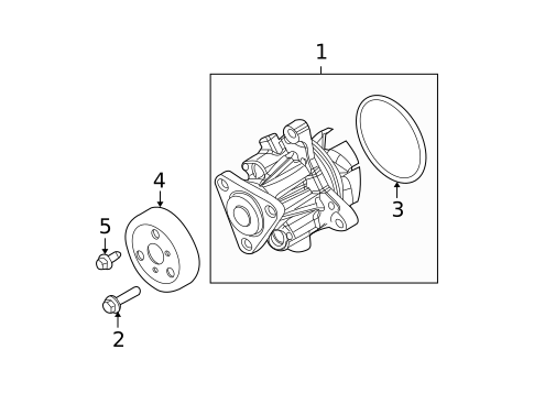 Water Pump for 2012 Ford Fusion #0